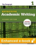 Cover: Effective Academic Writing Second Edition Level 1 E-Book with Online Practice - Oxford University Press, USA