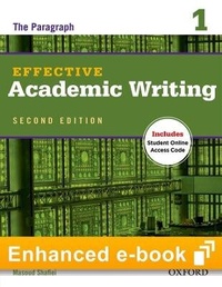 Enlarge image Cover: Effective Academic Writing Second Edition Level 1 E-Book with Online Practice - Oxford University Press, USA