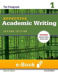Enlarge image Cover: Effective Academic Writing 2e Level 1 Student E-Book - Oxford University Press, USA