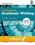 Cover: Effective Academic Writing 2e Level 2 Student E-Book - Oxford University Press, USA