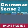 Cover: Grammar Sense Level 2 Student Online Practice - Oxford University Press, USA