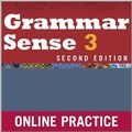 Cover: Grammar Sense Level 3 Student Online Practice - Oxford University Press, USA