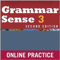 Enlarge image Cover: Grammar Sense Level 3 Student Online Practice - Oxford University Press, USA