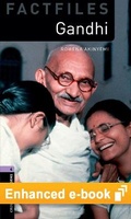 Cover: Oxford Bookworms Library Factfiles Level 4: Gandhi E-Book - Oxford University Press, USA