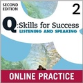 Cover: Q: Skills for Success 2e Level 2 Listening and Speaking Student Online Practice - Oxford University Press, USA