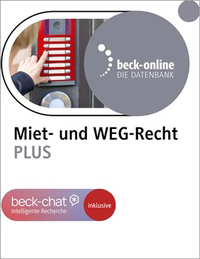 Abbildung von: beck-online. Miet- und WEG-Recht Plus - C.H.BECK