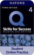 Cover: Q Skills for Success Level 4 Reading and Writing iQ Online Practice - Oxford University Press
