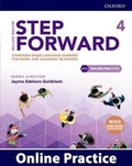 Cover: Step Forward Level 4 Online Practice Student Code - Oxford University Press, USA