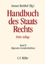 Cover: Handbuch des Staatsrechts der Bundesrepublik Deutschland - Band IX - C.F. Müller