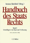 Cover: Handbuch des Staatsrechts der Bundesrepublik Deutschland / Grundlagen von Staat und Verfassung - C.F. M&uuml;ller