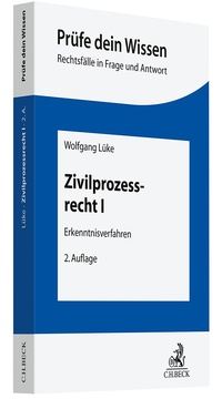 Abbildung von: Zivilprozessrecht I - C.H.BECK