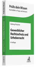 Cover: Gewerblicher Rechtsschutz und Urheberrecht - C.H.BECK