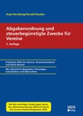 Cover: Abgabenordnung und steuerbeg&uuml;nstigte Zwecke f&uuml;r Vereine - HDS