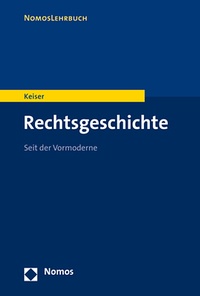 Enlarge image Cover: Rechtsgeschichte - Nomos