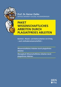 Abbildung von: Paket Wissenschaftliches Arbeiten durch plagiatfreies Ableiten - HDS