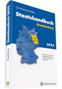 Abbildung von: Staatshandbuch Brandenburg 2022 - Carl Heymanns Verlag
