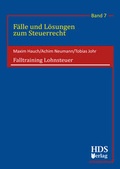 Cover: Falltraining Lohnsteuer - HDS