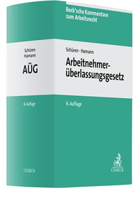 Abbildung von: Arbeitnehmerüberlassungsgesetz: AÜG - C.H.BECK