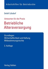 Abbildung von: Betriebliche Altersversorgung - Vahlen