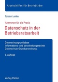 Cover: Datenschutz in der Betriebsratsarbeit - Vahlen