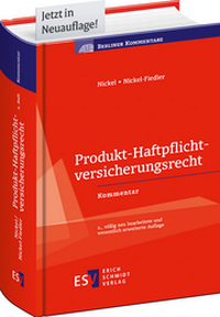 Bild vergrößern Bild: Produkt-Haftpflichtversicherungsrecht - Erich Schmidt Verlag
