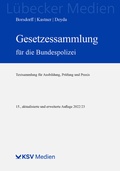Bild: Gesetzessammlung f&uuml;r die Bundespolizei - L&uuml;becker Medien Verlag