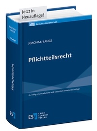 Abbildung von: Pflichtteilsrecht - Erich Schmidt Verlag