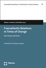 Cover: Transatlantic Relations in Times of Change - Nomos