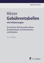 Cover: Gebührentabellen - C.F. Müller