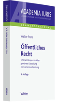 Cover: &Ouml;ffentliches Recht - Vahlen