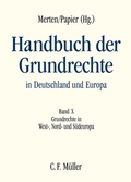 Cover: Handbuch der Grundrechte in Deutschland und Europa - Band X - C.F. M&uuml;ller