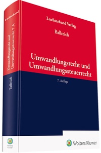Abbildung von: Umwandlungsrecht und Umwandlungssteuerrecht - Luchterhand