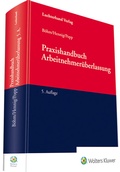 Cover: Praxishandbuch Arbeitnehmer&uuml;berlassung - Luchterhand