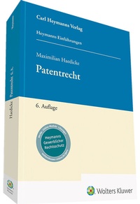 Enlarge image Cover: Patentrecht - Carl Heymanns Verlag