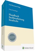 Bild: Handbuch Sachbearbeitung Strafrecht - Carl Heymanns Verlag