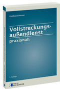 Cover: Vollstreckungsau&szlig;endienst praxisnah - Verlag Reckinger