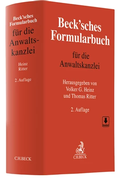 Bild: Beck'sches Formularbuch f&uuml;r die Anwaltskanzlei - C.H.BECK