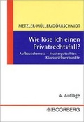 Cover: Wie l&ouml;se ich einen Privatrechtsfall? - Boorberg