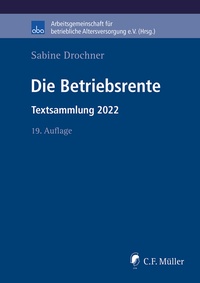 Abbildung von: Die Betriebsrente - C.F. Müller