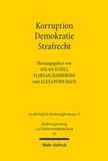 Cover: Korruption - Demokratie - Strafrecht - Mohr Siebeck
