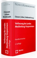 Cover: Verfassung des Landes Mecklenburg-Vorpommern - Nomos