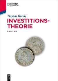 Abbildung von: Investitionstheorie - De Gruyter Oldenbourg