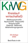 Abbildung von: Kreislaufwirtschaftsgesetz: KrWG - dtv