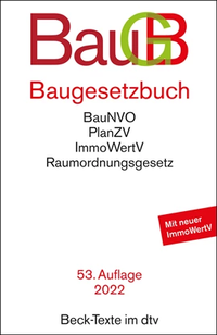 Bild vergrößern Bild: Baugesetzbuch: BauGB - dtv