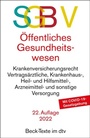 Cover: SGB V - Recht des öffentlichen Gesundheitswesens - dtv