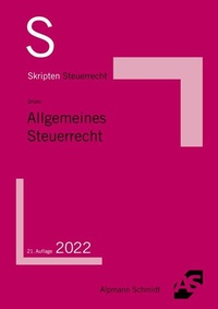 Abbildung von: Skript Allgemeines Steuerrecht - Alpmann Schmidt