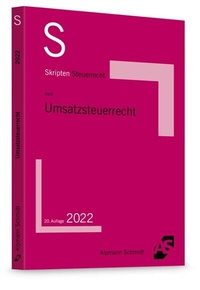 Abbildung von: Skript Umsatzsteuerrecht - Alpmann Schmidt