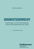 Cover: Grundsteuerrecht - Deutscher Gemeindeverlag