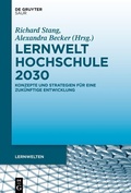 Cover: Lernwelt Hochschule 2030 - De Gruyter Saur
