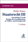 Cover: Staatsrecht III - C.H.BECK